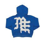 Blue ‘End’ Rhinestone Hoodie