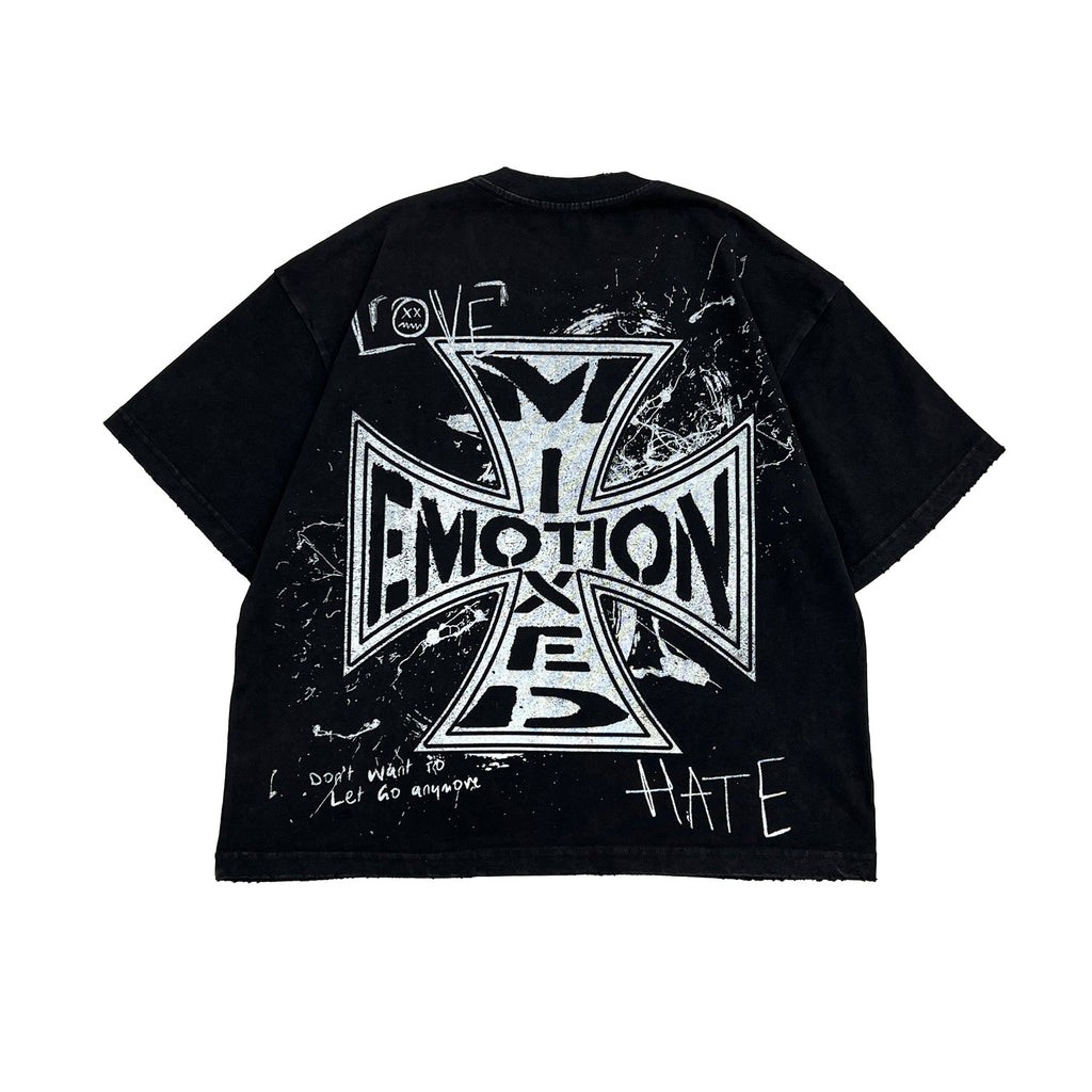 Black “Chaos” Tee